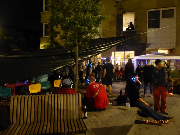 Silent Party mit Adaptief @ desasta